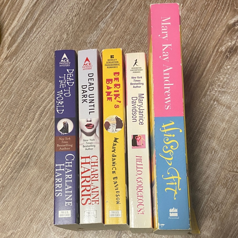 5 book bundle